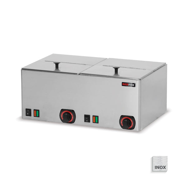 REDFOX θερμαντικό λουκάνικων hot dog διπλό 2x GN 1/2 WE 11