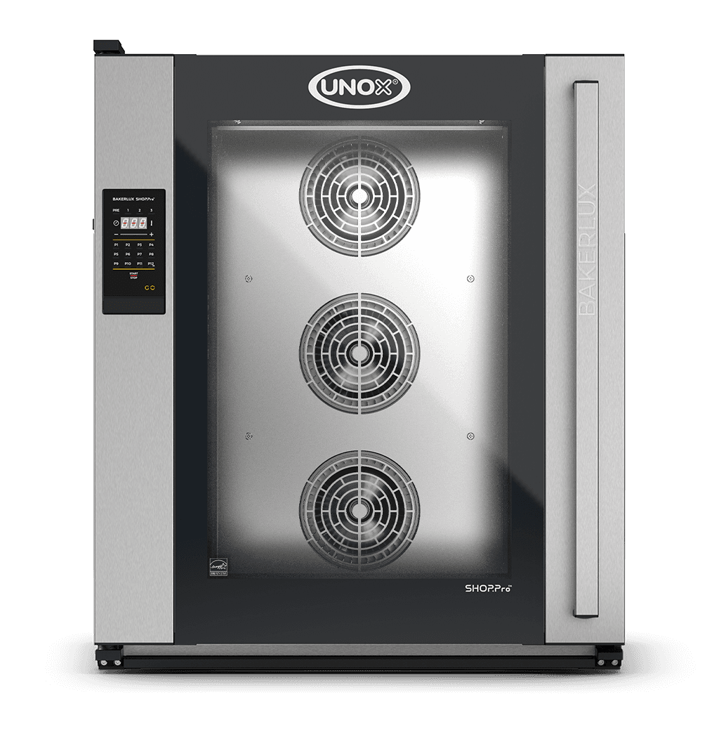 UNOX φούρνος κυκλοθερμικός 10 ταψιά 600x400 BAKERLUX SHOP.Pro GO XEFR-10EU-EGRN