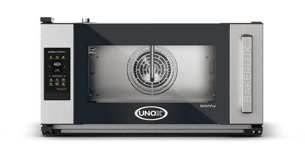 UNOX φούρνος κυκλοθερμικός με υγρασία 3 ταψιά 600x400 BAKERLUX SHOP.Pro TOUCH XEFR-03EU-ETRV – πόρτα αυτόματη, χωρίς αντλία