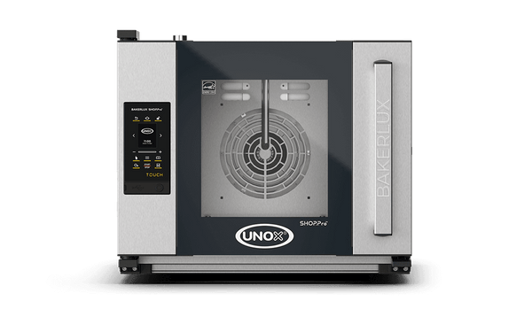 UNOX φούρνος κυκλοθερμικός με υγρασία 4 ταψιά 460x330 BAKERLUX SHOP.Pro TOUCH XEFR-04HS-ETRV – πόρτα αυτόματη, χωρίς αντλία