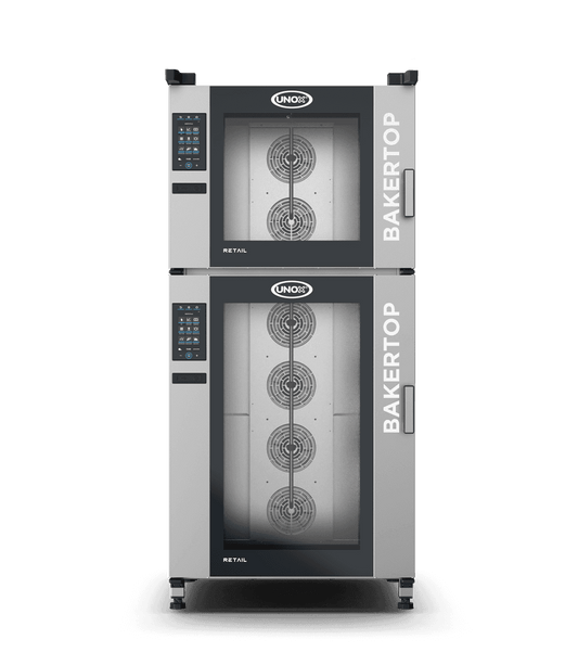UNOX φούρνος αρτοποιίας ηλεκτρικός 18GN 600X400 BAKERTOP RETAIL XETC-18EU-YPRMN