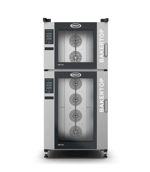UNOX φούρνος αρτοποιίας ηλεκτρικός 18GN 600X400 BAKERTOP RETAIL XETC-18EU-YPRMN