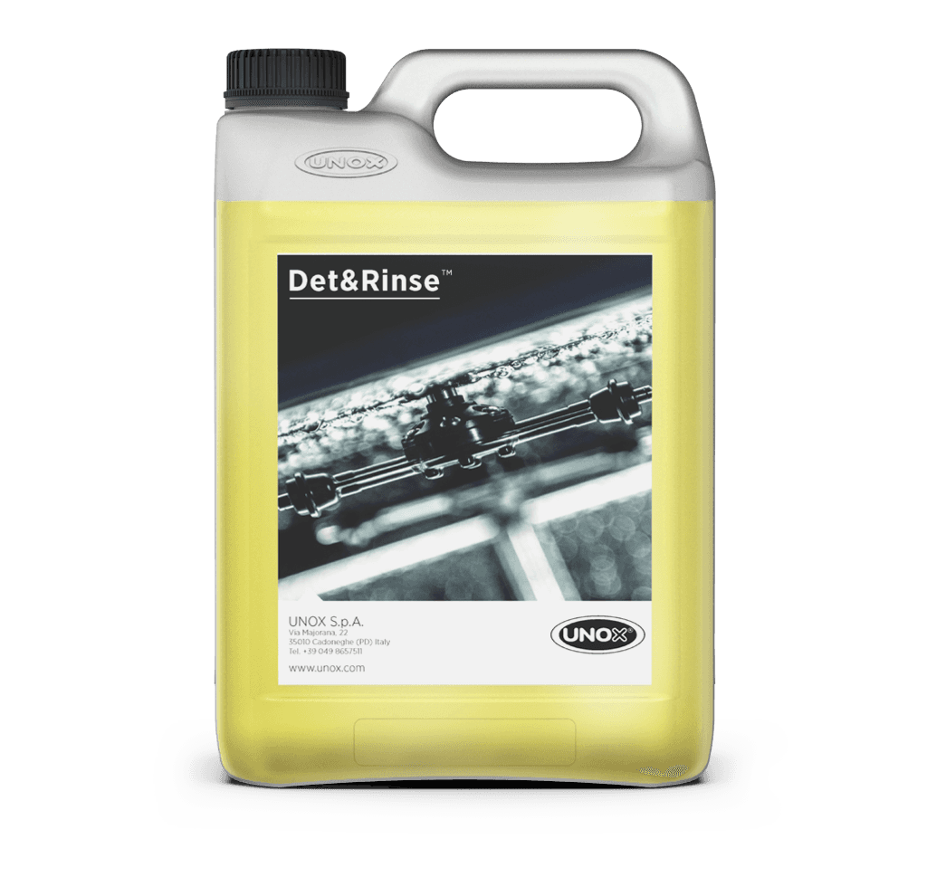 UNOX DET&Rinse απορρυπαντικό αυτόματης πλύσης 2 × 5 l DB1016A0