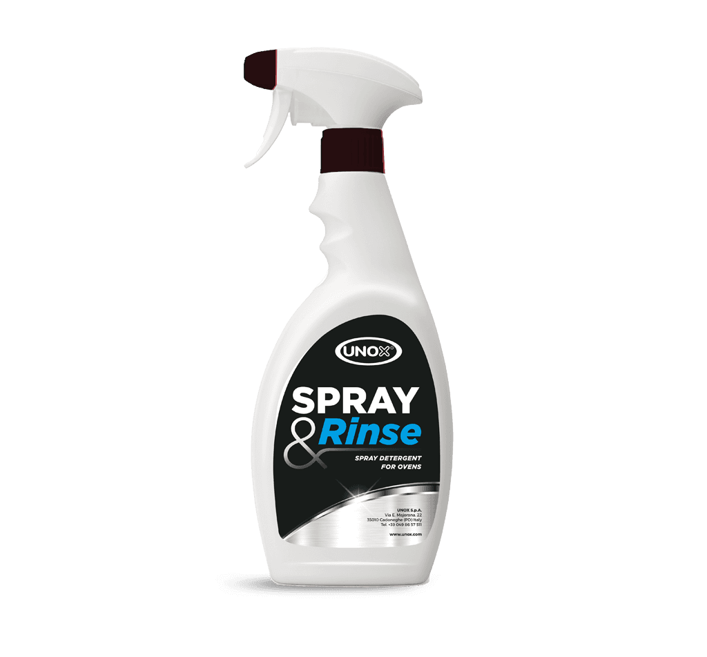 UNOX SPRAY&Rinse σπρέι χειροκίνητου καθαρισμού φούρνου 12 × 750 ml DB1044A0