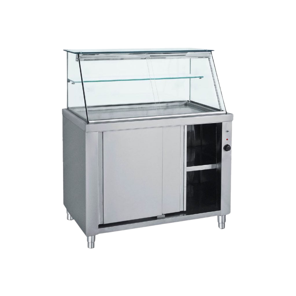 BAMBAS FROST θερμαινόμενη βιτρίνα επιδαπέδια HD 140