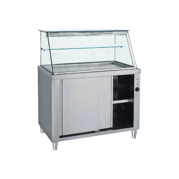 BAMBAS FROST HD 110 Θερμαινόμενη Βιτρίνα Επιδαπέδια