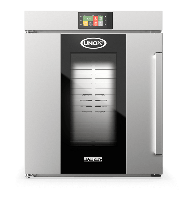 UNOX EVEREO Hot Fridge συσκευή διατήρησης μαγειρεμένων φαγητών σε θερμοκρασία σερβιρίσματος 10 GN 1/1 οθόνη 7" XEEA-1011-EPRS