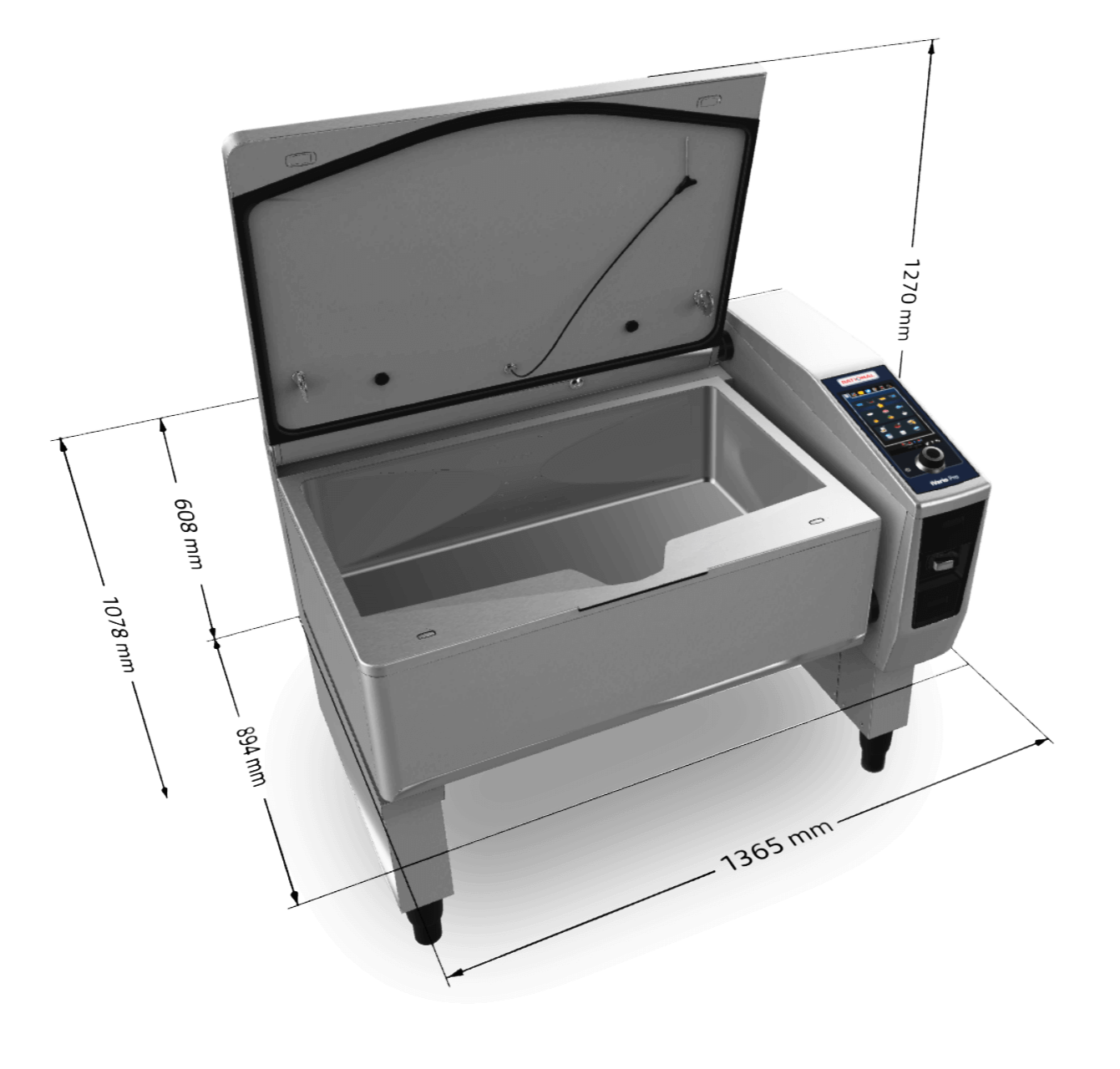 RATIONAL τηγάνι iVario PRO XL