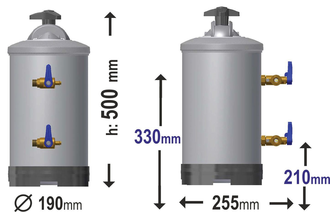 SILANOS αποσκληρυντής νερού 12 L LT12 150201