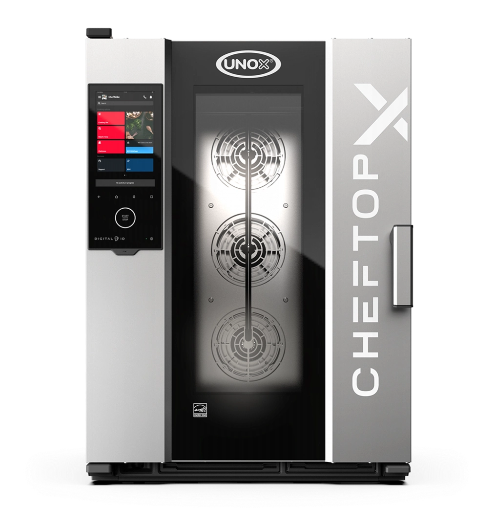 UNOX φούρνος αερίου 10GN 1/1 CHEFTOP-X™ Digital.ID™ XEDA-1011-GXRS