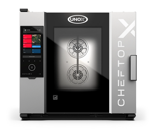UNOX φούρνος ηλεκτρικός με ethernet 6GN 2/1 CHEFTOP-X™ Digital.ID™ XEDA-0621-EXRS-ET