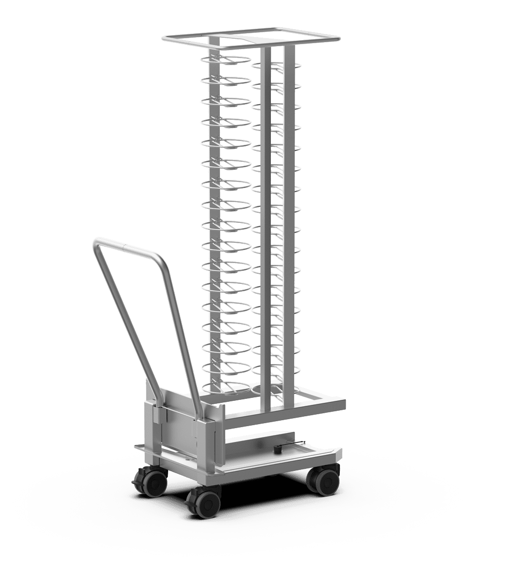 UNOX BIG COMPACT – τρόλεϊ 34 πιάτων XECTL-034P