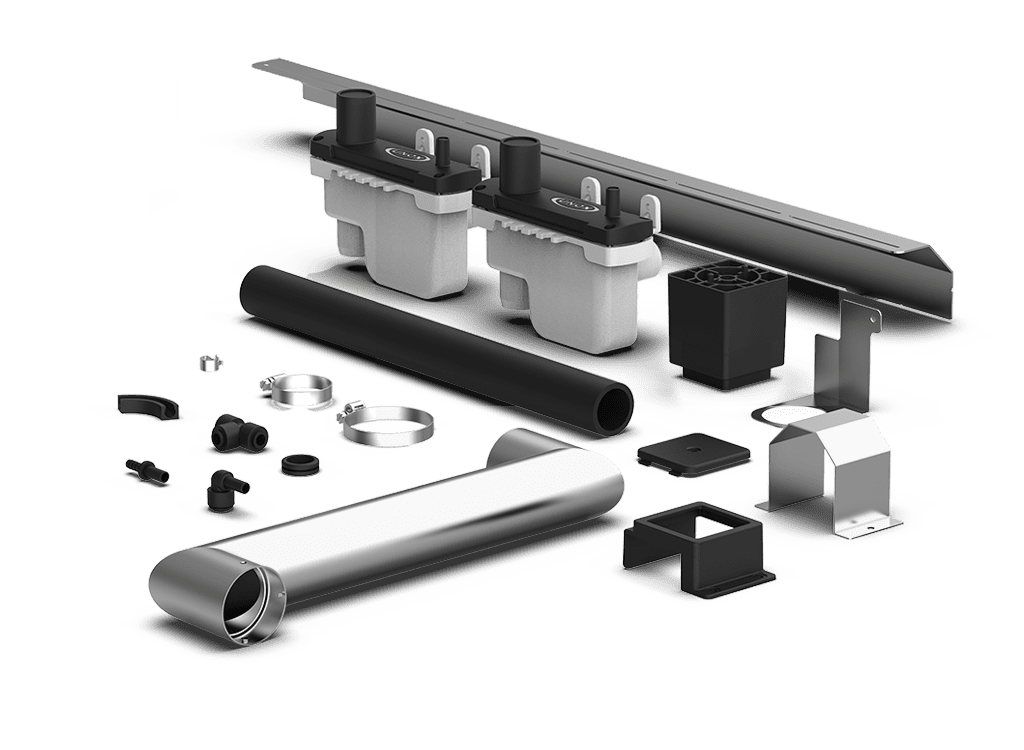 UNOX κιτ στοίβαξης για CHEFTOP και BAKERTOP MIND.Maps COUNTERTOP και COMPACT – CHEFTOP COUNTERTOP GN 1/1 ηλεκτρικοί (XEVQC-0011-E)