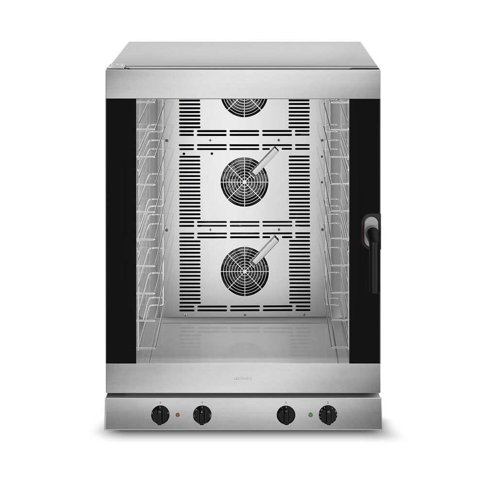 SMEG φούρνος ηλεκτρικός κυκλοθερμικός με υγρασία 10 ταψιά 600x400 ALFA 1035H-2