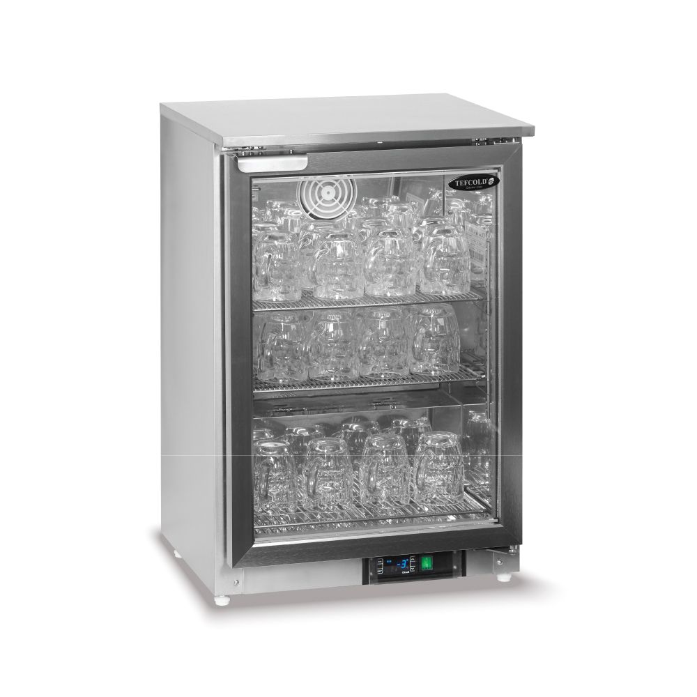 TEFCOLD βιτρίνα επιτραπέζια inox χαμηλής θερμοκρασίας -15/-2 °C 112 L GF200VSG
