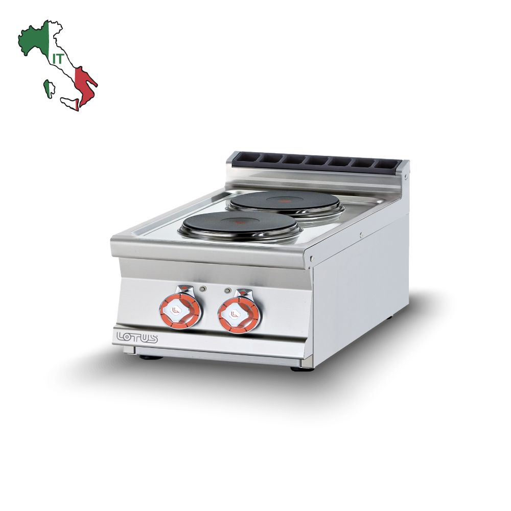 LOTUS εστία ηλεκτρική επιτραπέζια διπλή 30 cm PCT-63ET