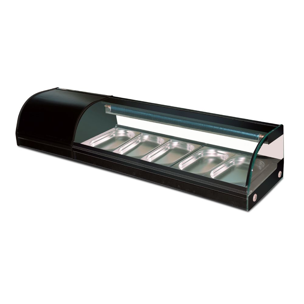 KLIMAITALIA βιτρίνα sushi 5 GN 1/3 150 cm SH 150