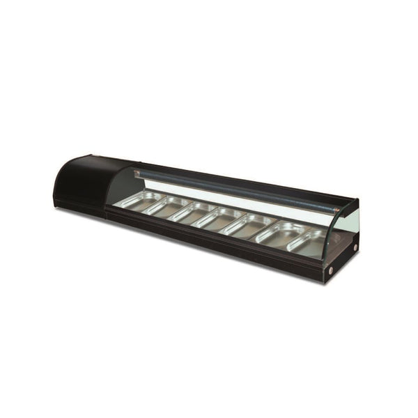 KLIMAITALIA βιτρίνα sushi 7 GN 1/3 180 cm SH 180