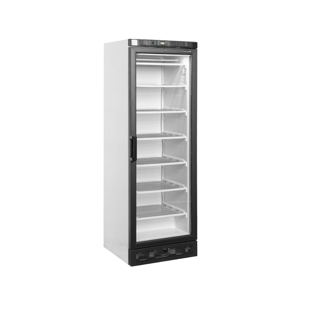 TEFCOLD βιτρίνα κατάψυξης στατικής ψύξης 300 L UFSC371G Λευκό