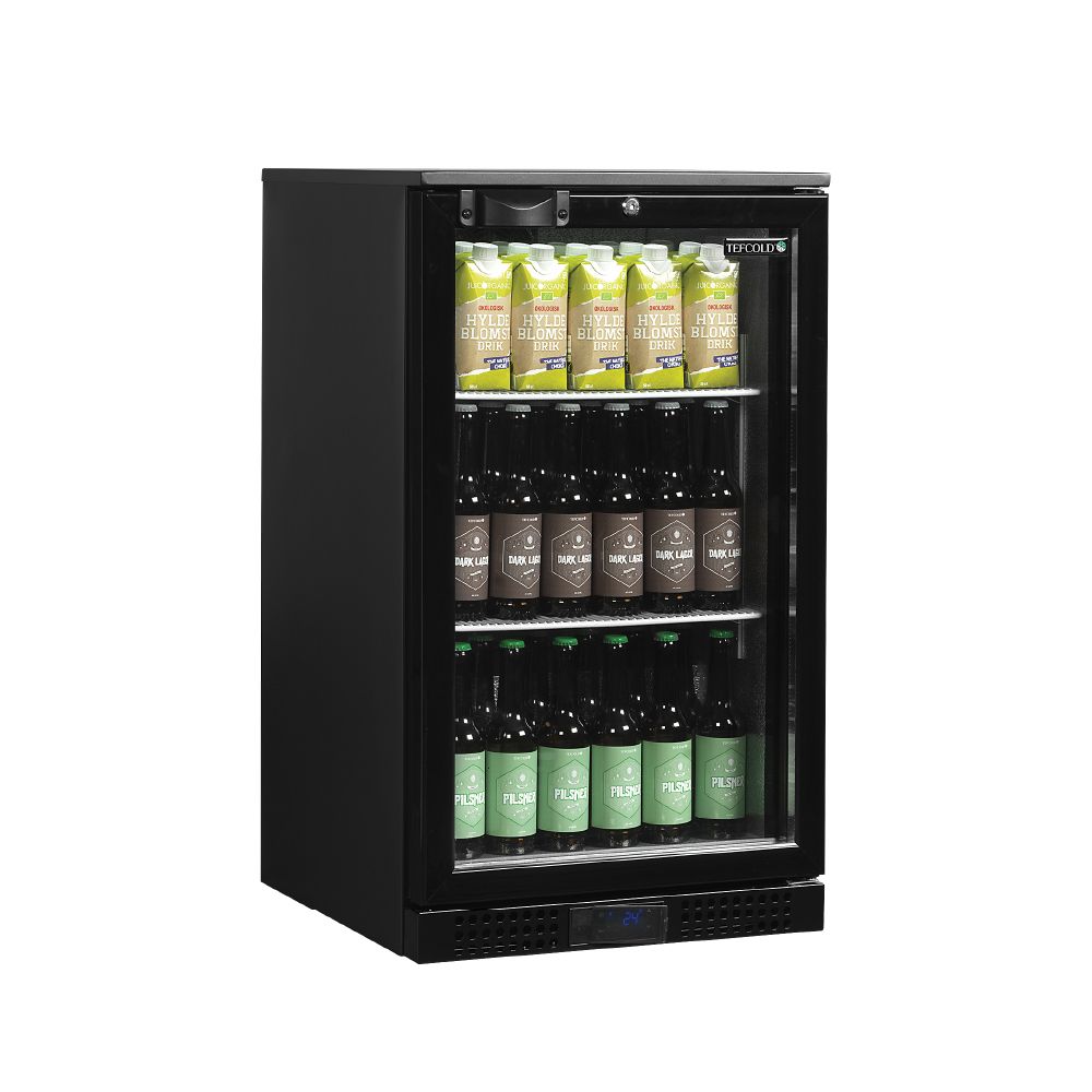 TEFCOLD ψυγείο back bar με γυάλινη πόρτα 105 L DB106H