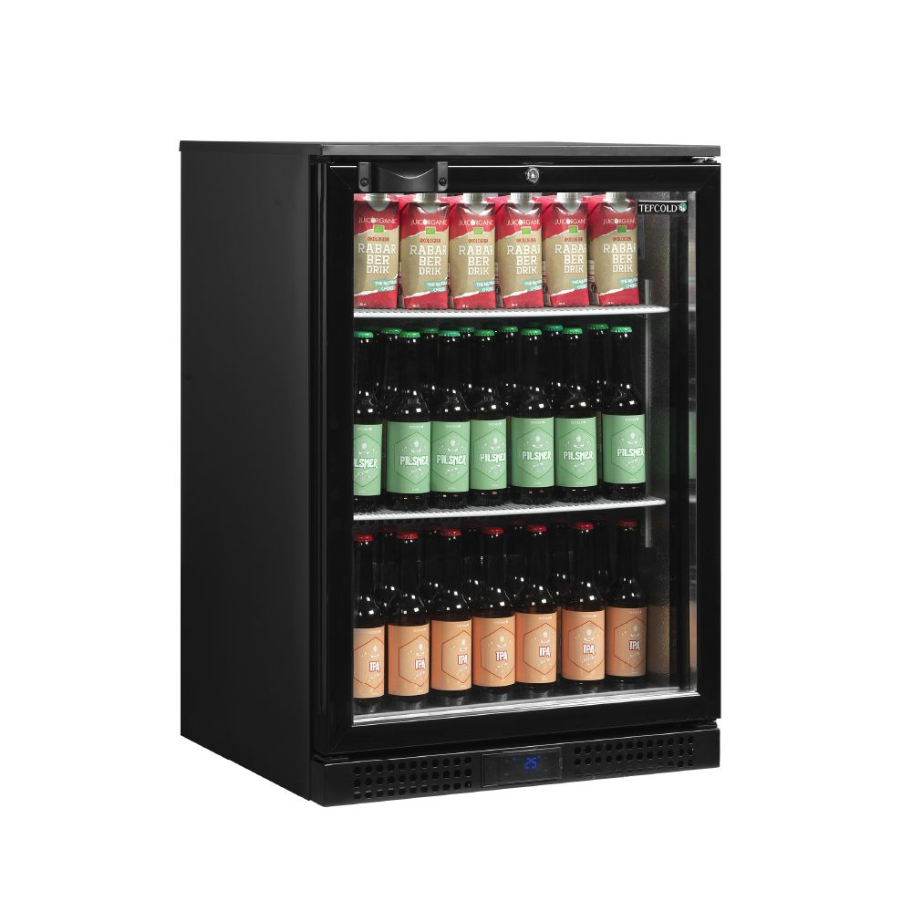 TEFCOLD ψυγείο back bar με γυάλινη πόρτα 125 L DB126H
