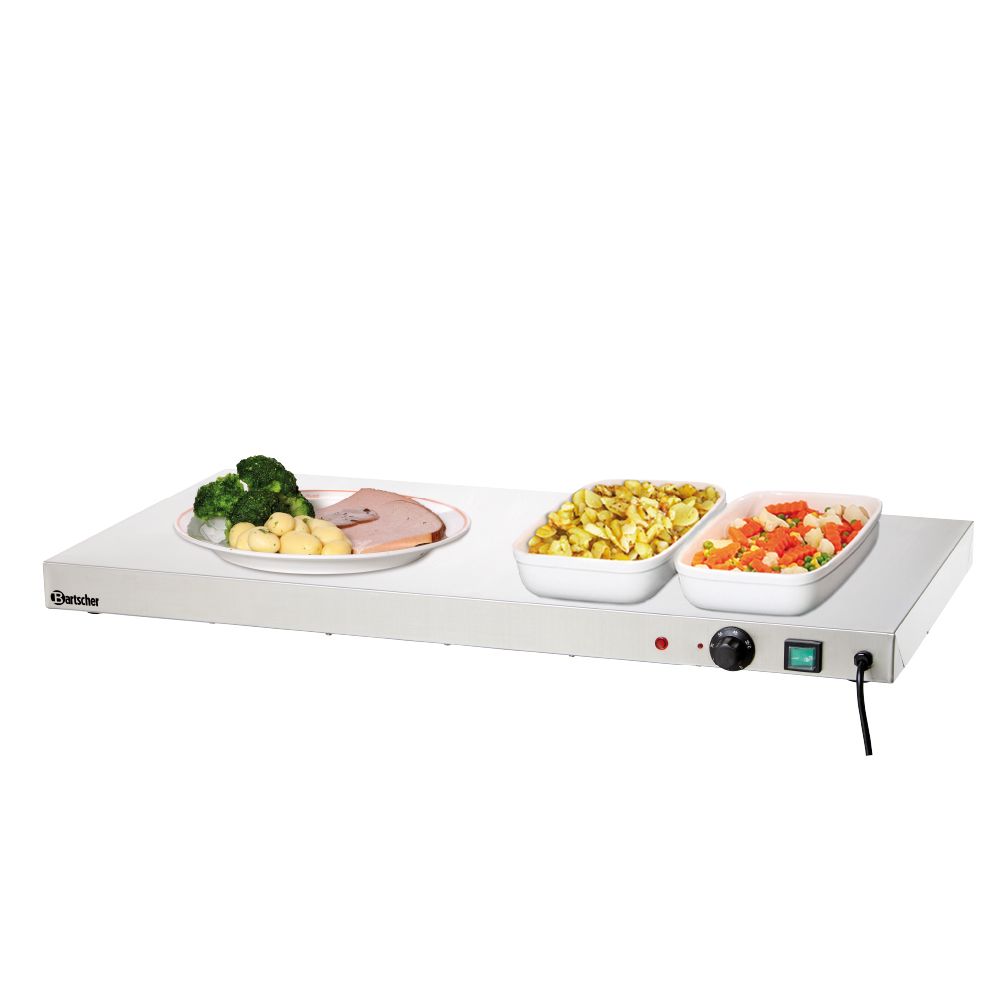 BARTSCHER θερμαινόμενη επιφάνεια inox 90 cm WP450 114361