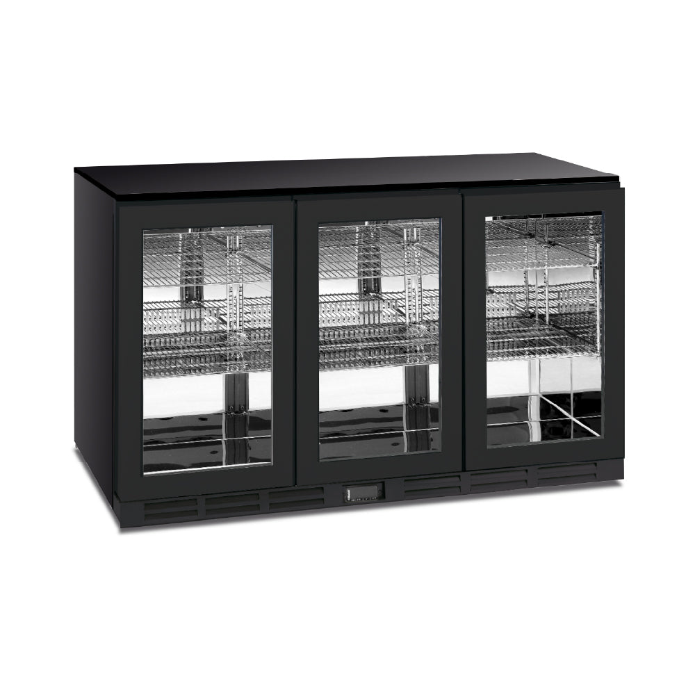 KLIMAITALIA ψυγείο back bar sub zero τρίπορτο 293 L COLD BAR 300 BLK