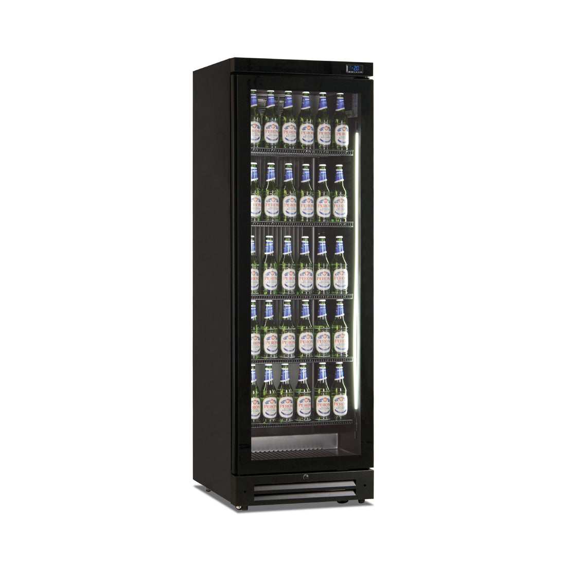 KLIMAITALIA ψυγείο βιτρίνα sub zero μαύρη 360 L ICOOL 402G SZ BLACK