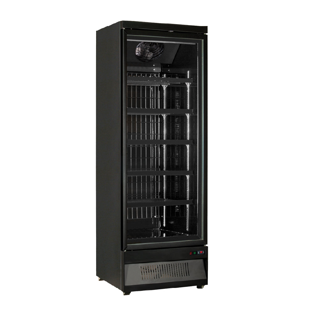 KLIMAITALIA ψυγείο βιτρίνα συντήρησης μαύρη 600 L MR75 TN1 Black