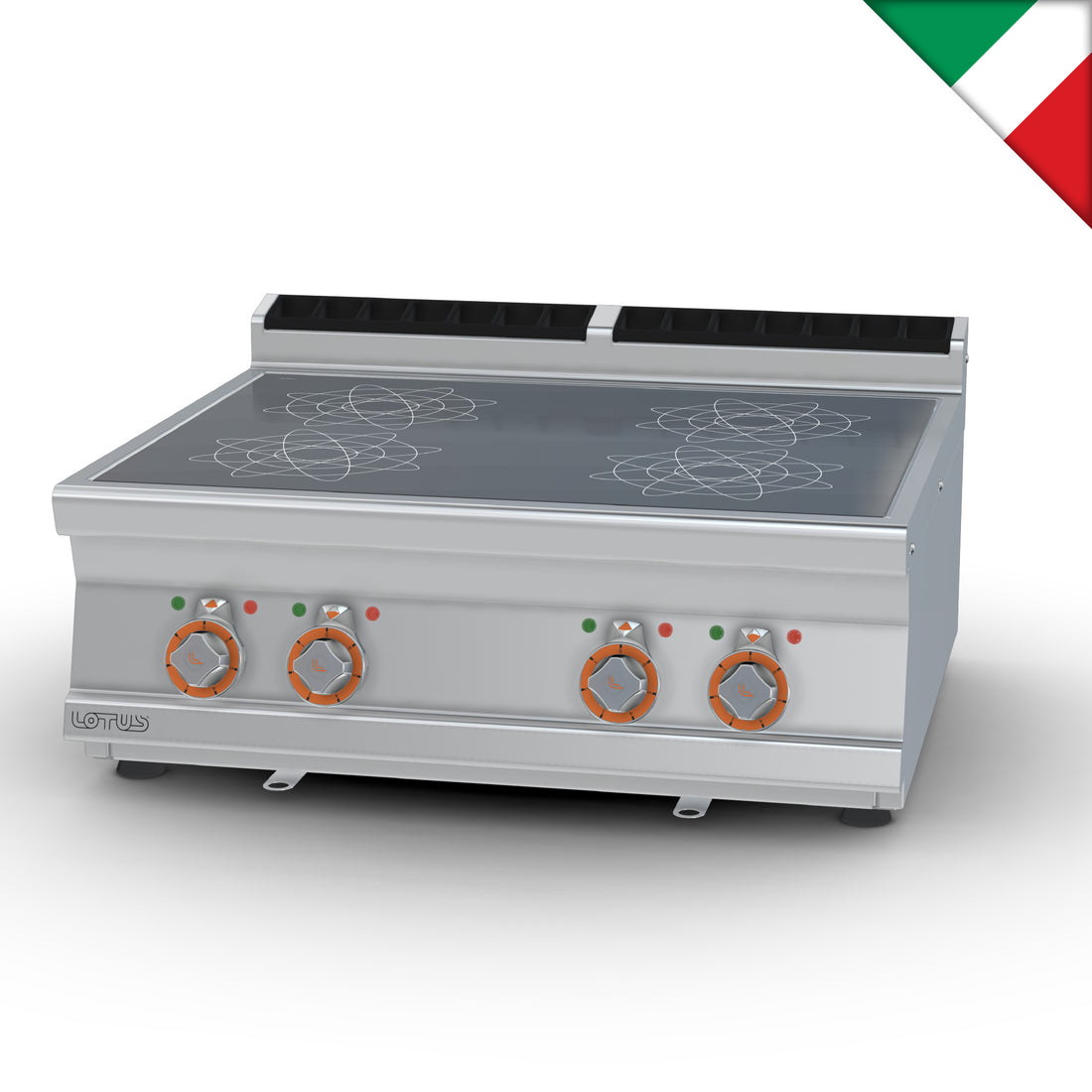 LOTUS εστία επαγωγική επιτραπέζια τετραπλή 4 x 5 kW PCIT-78ET