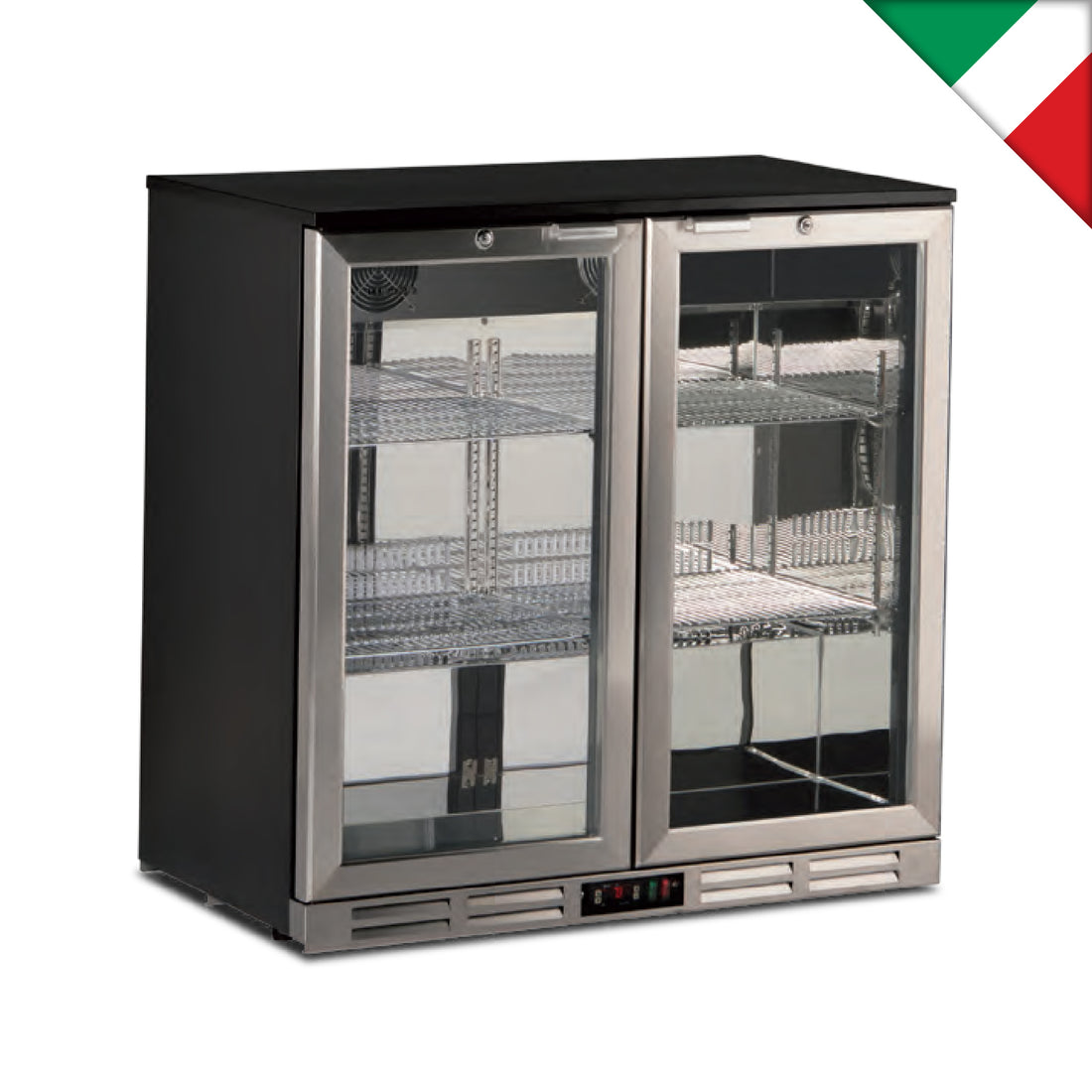 KLIMAITALIA ψυγείο back bar δίπορτο 222 L S 198 XH