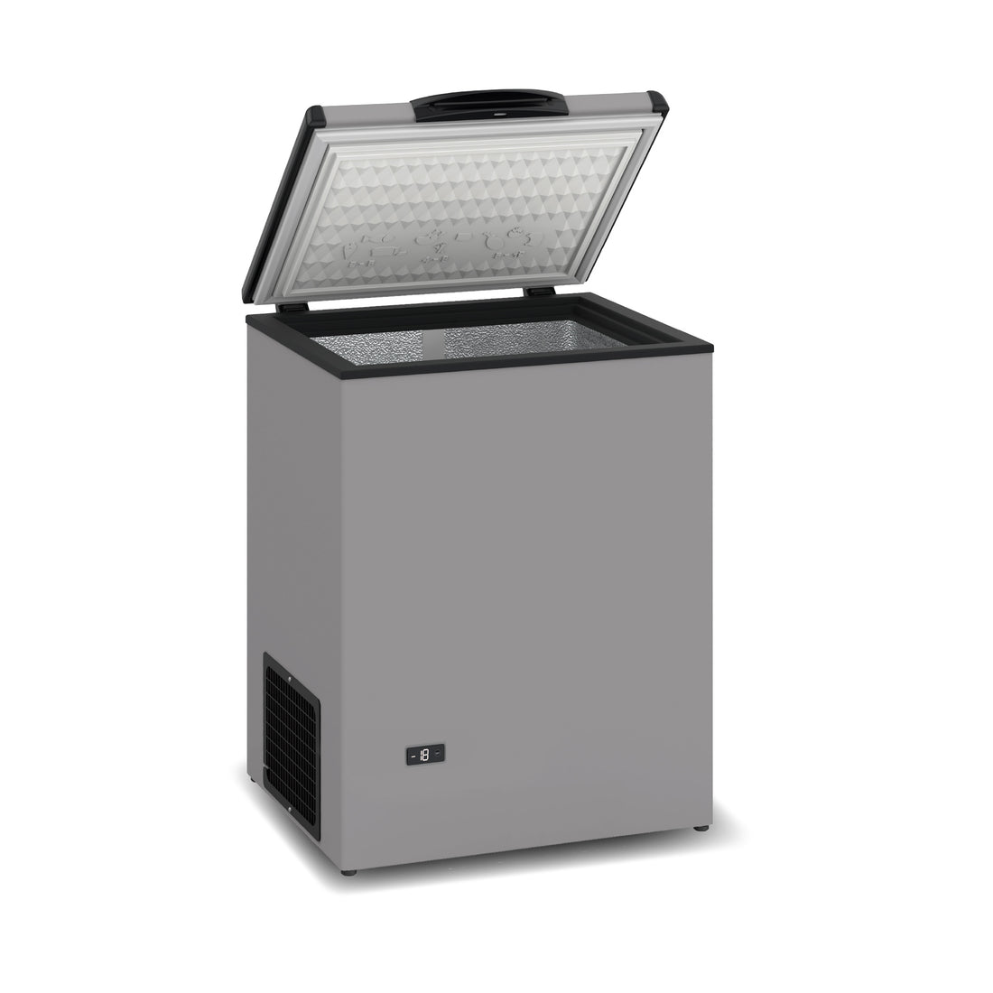 TENSAI καταψύκτης μπαούλο silver 105 L TCHEU105TS-E