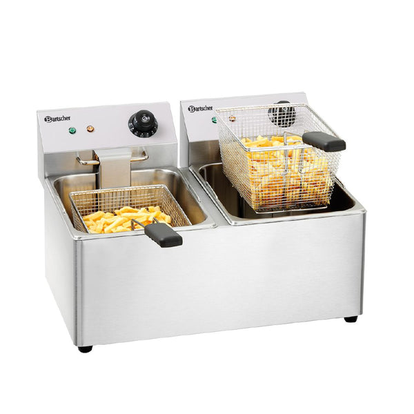 BARTSCHER φριτέζα ηλεκτρική διπλή 8+8 L SNACK IV A162812E