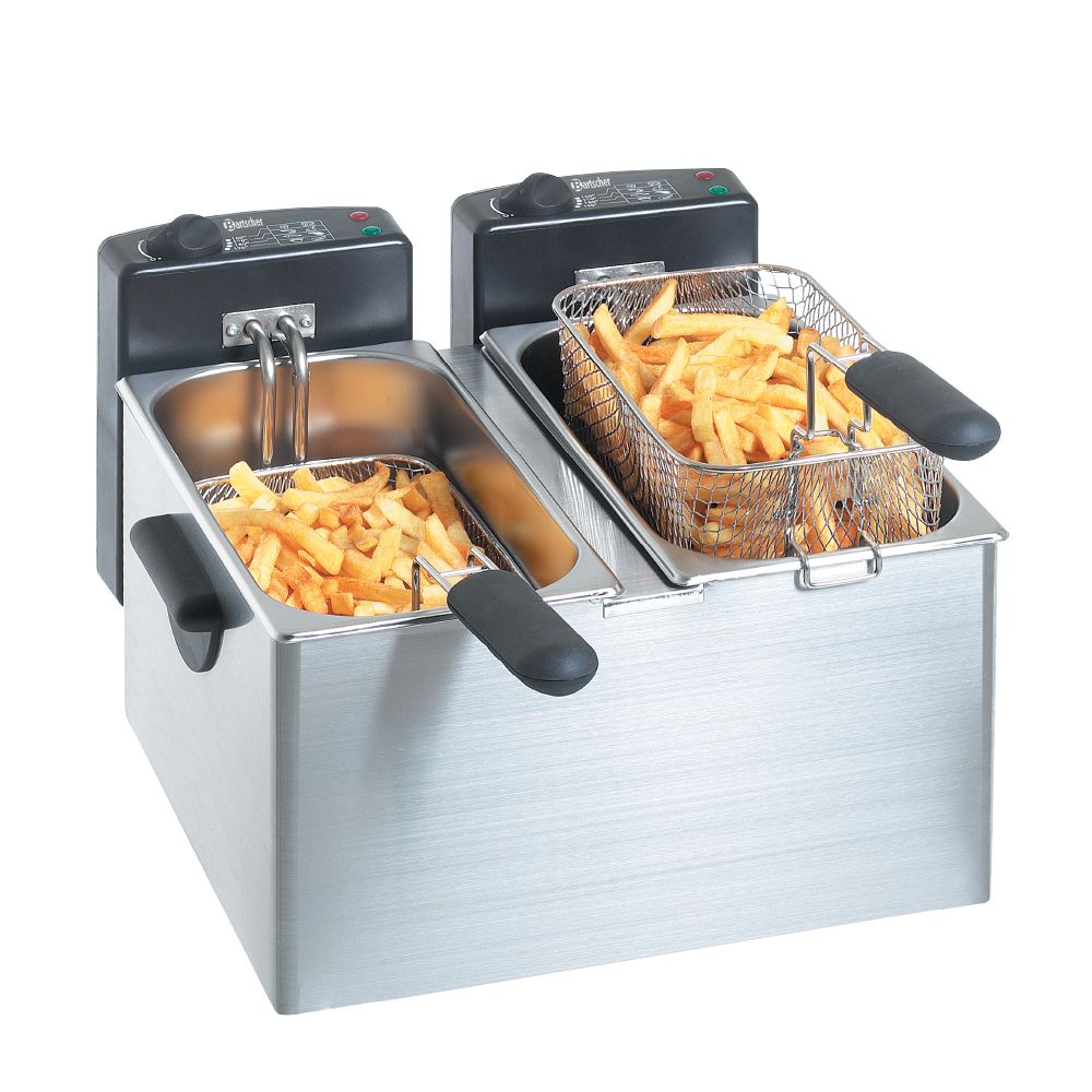 BARTSCHER φριτέζα ηλεκτρική διπλή 4+4 L MINI III A165112