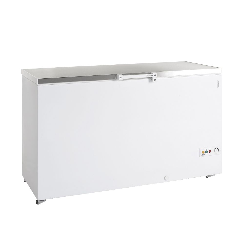 TEFCOLD καταψύκτης μπαούλο με inox καπάκι 463 L FR505S SL