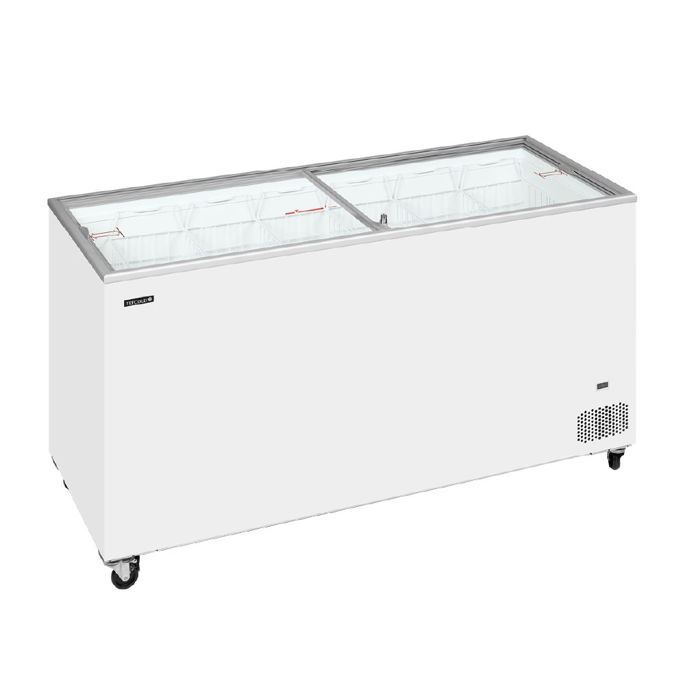TEFCOLD καταψύκτης παγωτών με συρόμενα κρύσταλλα 491 L IC501SC