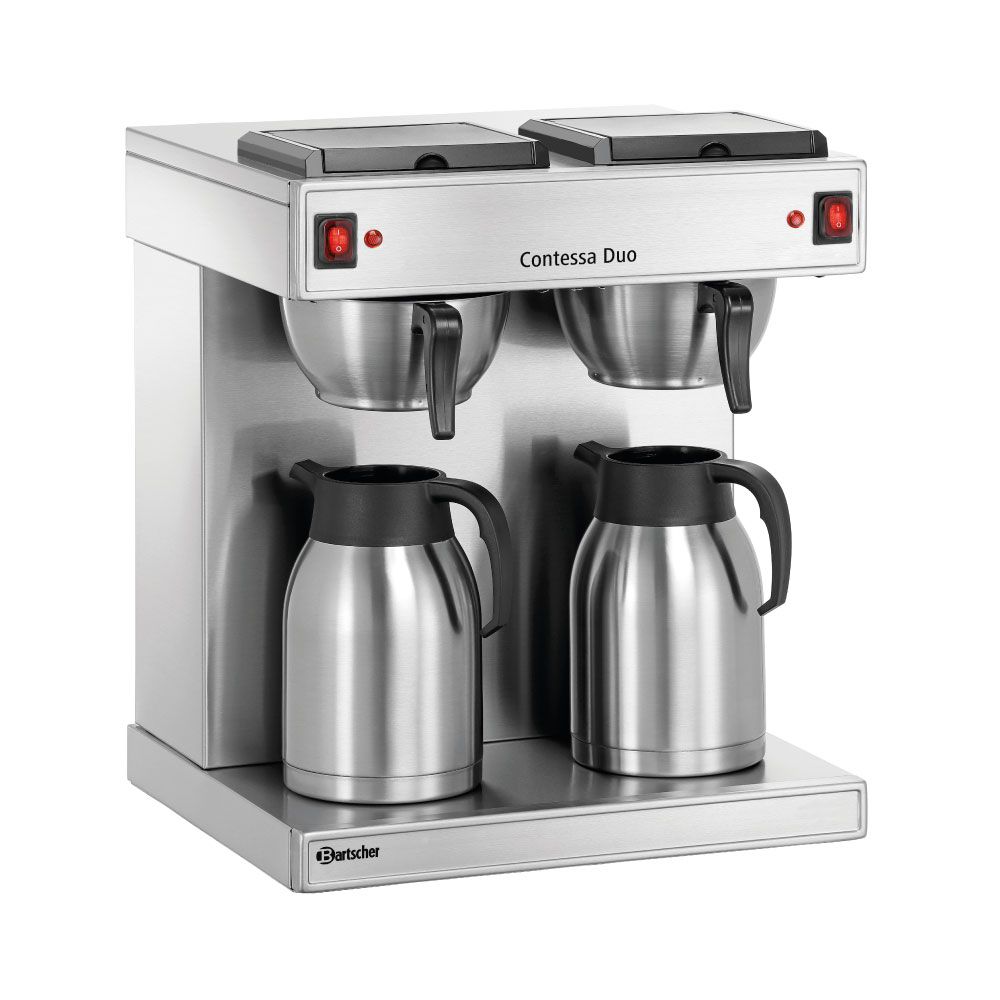 BARTSCHER μηχανή καφέ φίλτρου διπλή 2x 2 L Contessa Duo 190184