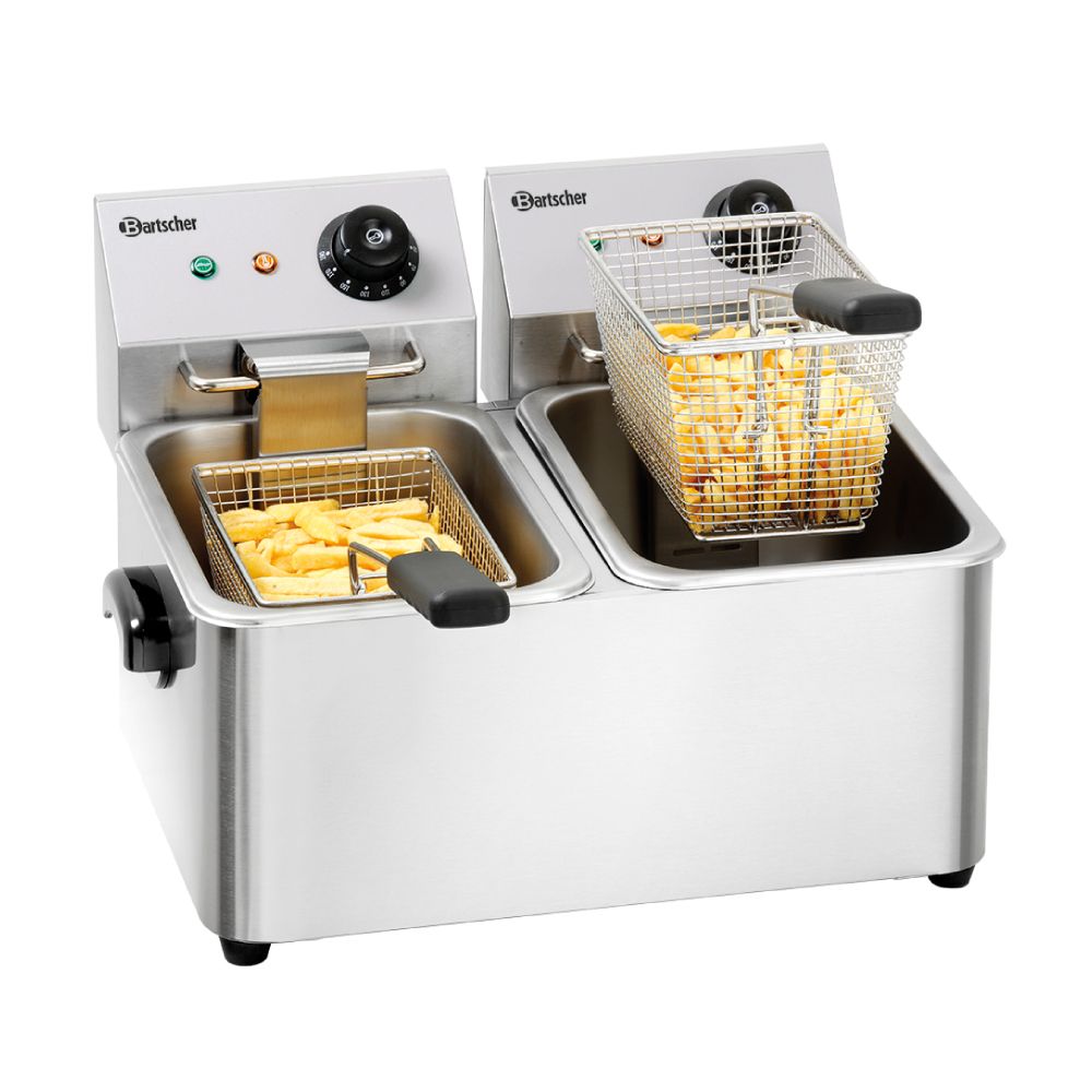 BARTSCHER φριτέζα ηλεκτρική διπλή 4+4 L SNACK II A162412E