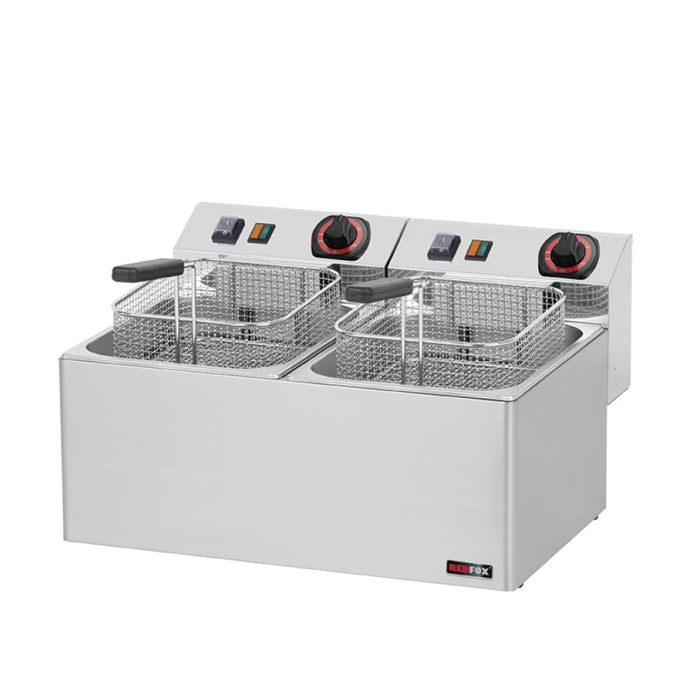 REDFOX φριτέζα ηλεκτρική διπλή 8+8 L 230 V FE 77 S