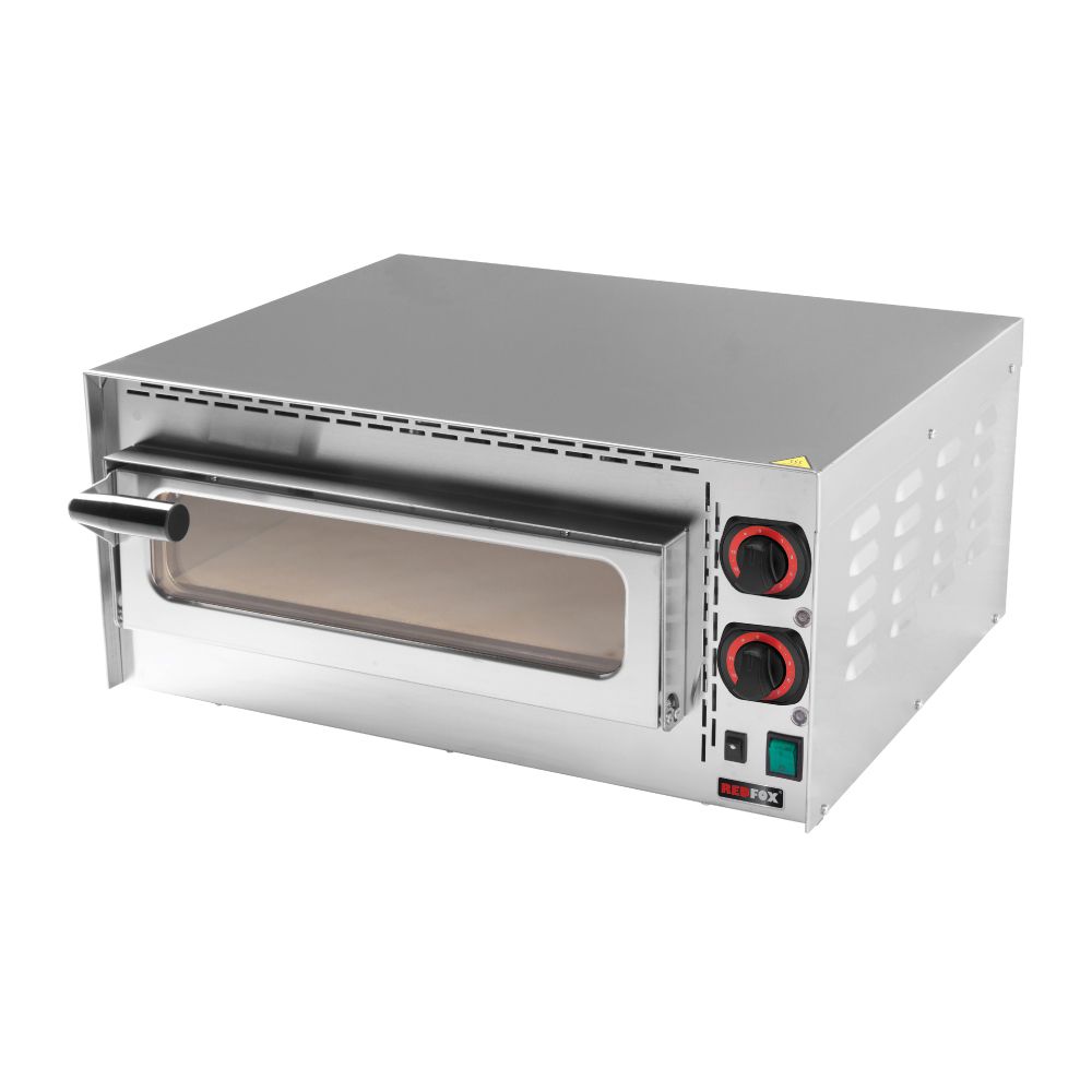 REDFOX φούρνος πίτσας ηλεκτρικός έως 300 °C για 1 πίτσα Ø35 FP 38 R