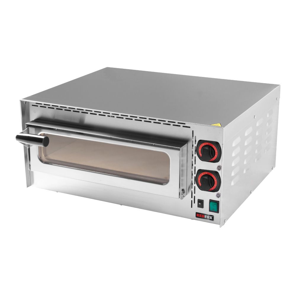 REDFOX φούρνος πίτσας ηλεκτρικός έως 400 °C για 1 πίτσα Ø35 FP 38 RS
