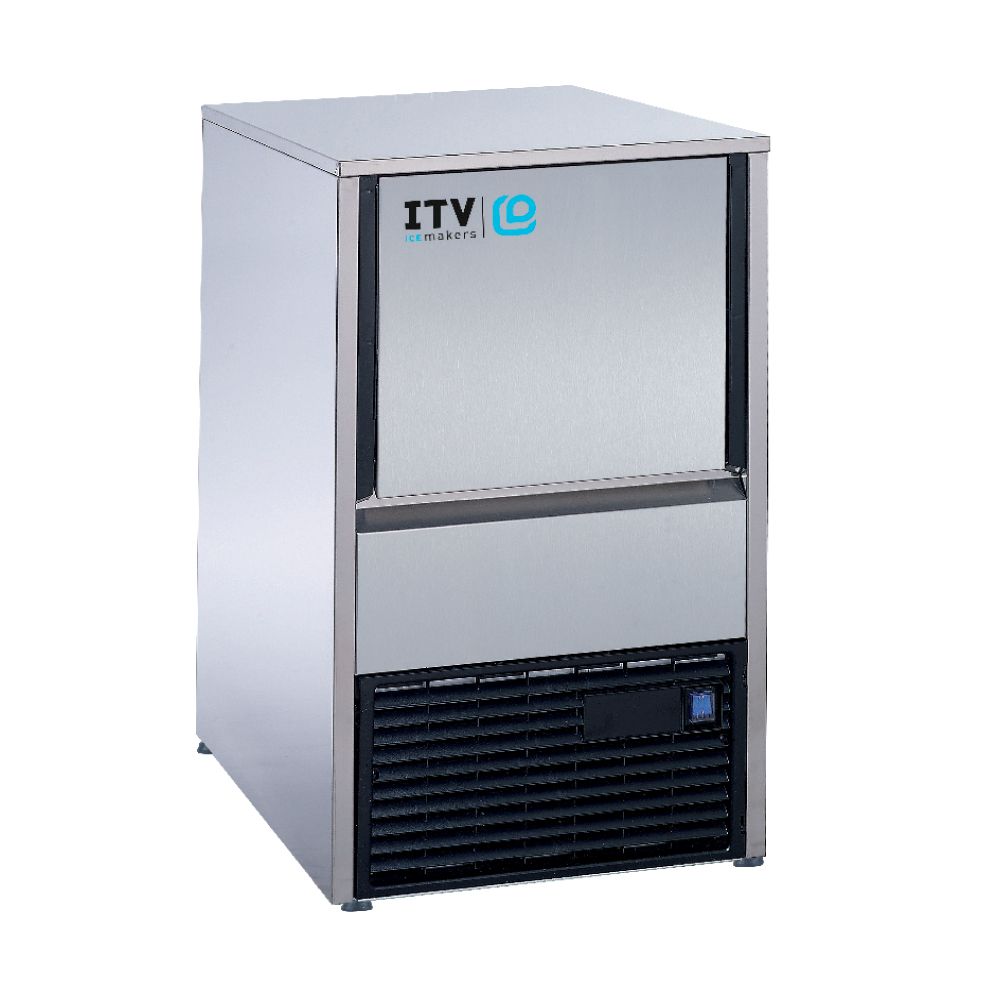 ITV παγομηχανή ανάδευσης 38 kg παγάκι με τρύπα QUASAR NGQ 30A