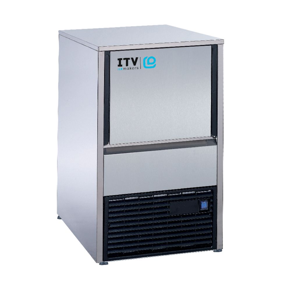 ITV παγομηχανή ανάδευσης 45 kg παγάκι με τρύπα QUASAR NGQ 40A