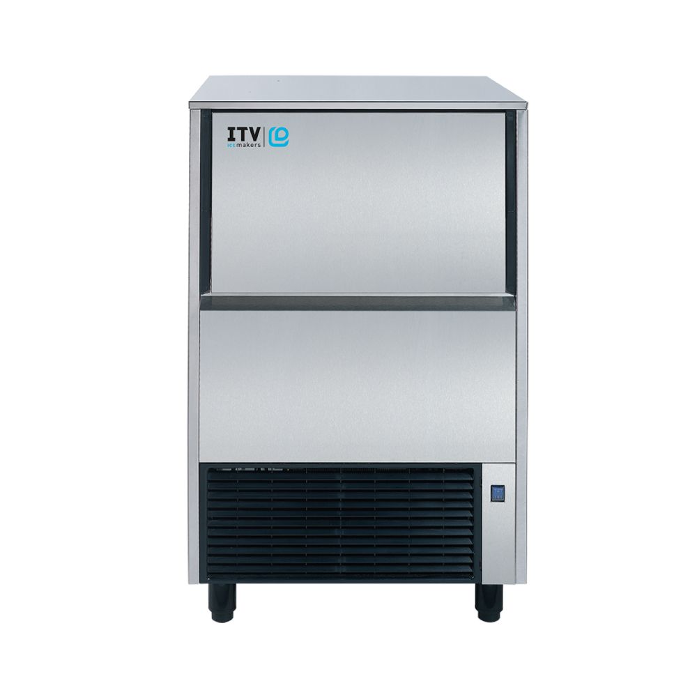 ITV παγομηχανή ανάδευσης 72 kg παγάκι με τρύπα QUASAR NGQ 60A